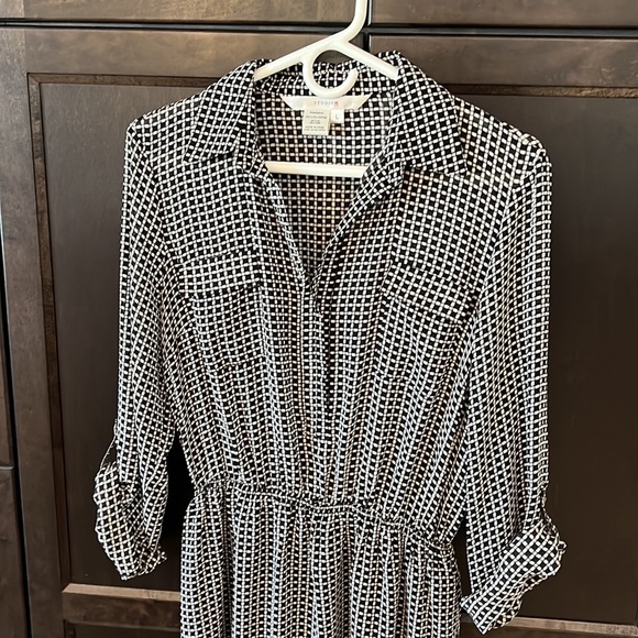 Dress button top ladies size large - Picture 2 of 7